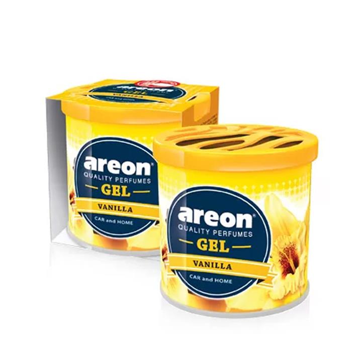 خوشبو کننده خودرو آرئون  Areon GEL  مدل کن با رایحه VANILLA